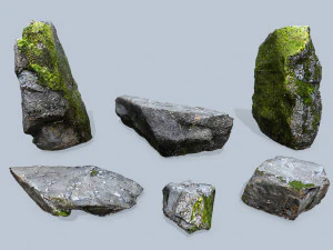 Rocce della scogliera Modello 3D