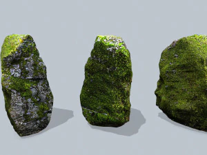 Cliff rocks 3D Model
