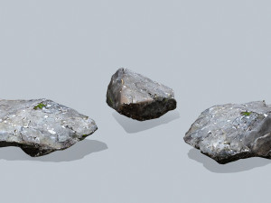 Cliff rocks Modèle 3D