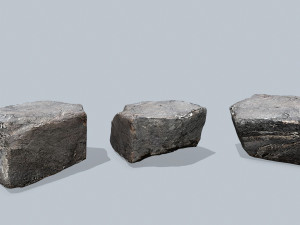 Cliff rocks 3D Модель