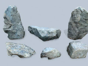 Rochers marins Modèle 3D