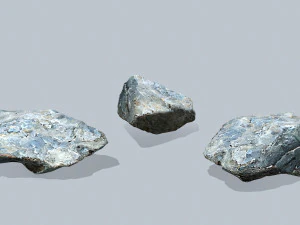 Sea rocks 3D Model