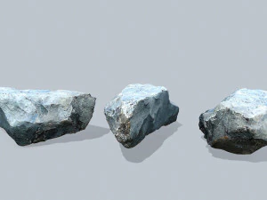 Sea rocks 3D Model