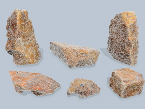 Desert rocks Modello 3D