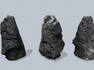 Cliff rocks 3D Model