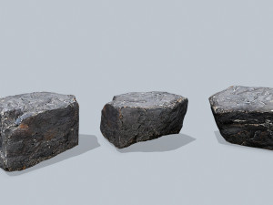 Cliff rocks 3D Model