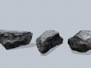 Cliff rocks 3D Model