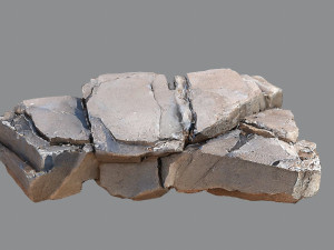 Desert rocks 3D Model