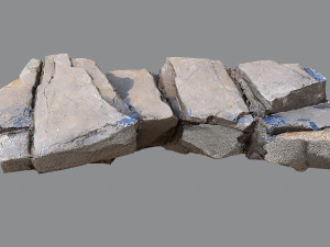 Desert rocks 3D Model