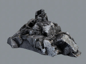 Cliff rocks Model 3D