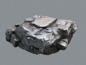 Cliff rocks Model 3D