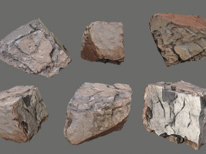 Desert rocks Modello 3D