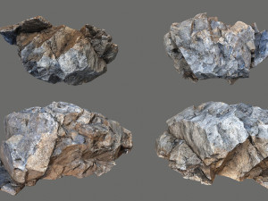 Desert rocks Modello 3D