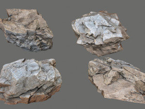 Desert rocks Modello 3D