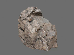 Desert rocks 3D Model