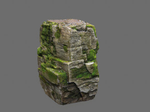 Forest rocks 3D Модель