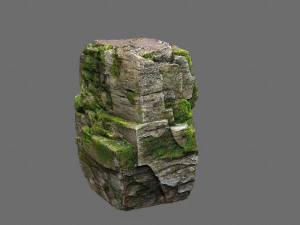 Forest rocks 3D Model