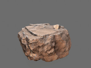 Desert rocks Modelo 3D