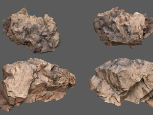 Desert rocks Modelo 3D
