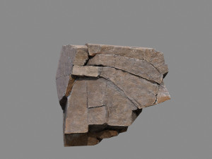 Desert rocks 3D Model