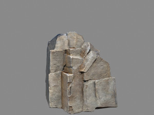 Desert rocks 3D Model