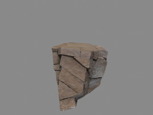 Desert rocks 3D Model