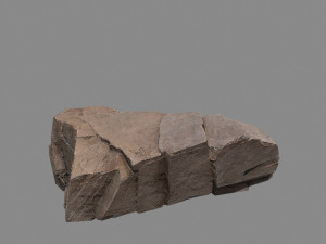 Desert rocks 3D Model