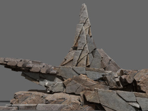 Desert rocks 3D 模型