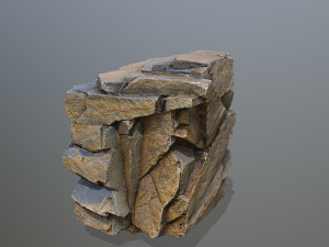 Desert rocks 3D 模型