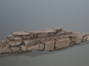 Desert rocks 3D Model