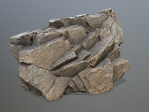 Desert rocks 3D 模型
