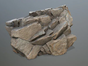 Desert rocks 3D Model