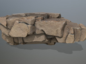 Desert rocks 3D 模型
