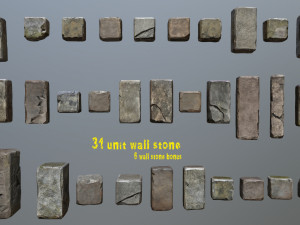 Stones 3D मॉडल