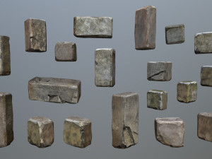 Stones 3D Model