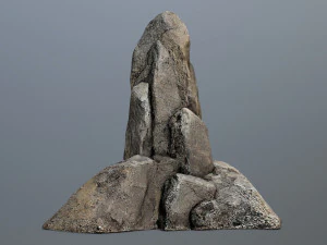 Cliff rocks 3D Model