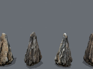 Cliff rocks 3Dモデル