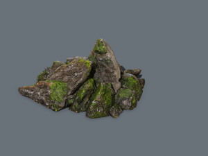 Forest rocks 3D Model