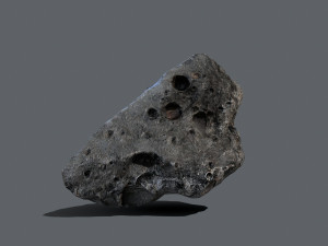 Asteroid set Model 3D