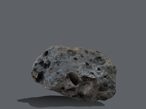 Asteroid set Model 3D