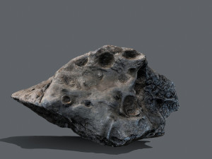 Asteroid set Model 3D
