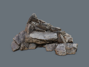 Cliff rocks Modelo 3D