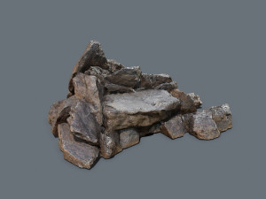 Cliff rocks Modelo 3D
