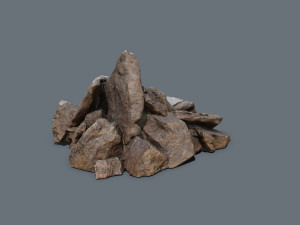 Cliff rocks Modelo 3D