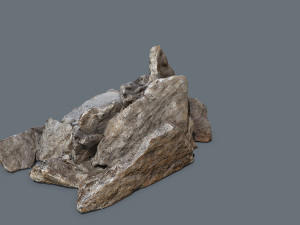 Cliff rocks Modelo 3D