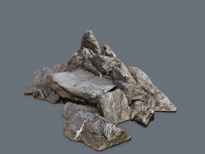 Cliff rocks Modelo 3D