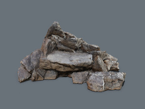 Cliff rocks Modelo 3D