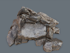 Cliff rocks Modelo 3D