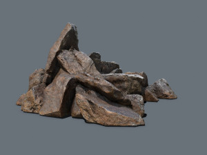 Cliff rocks Modelo 3D