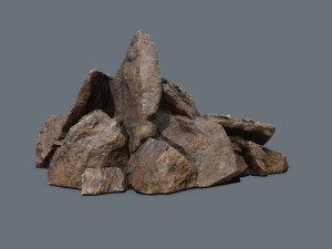 Cliff rocks Modelo 3D